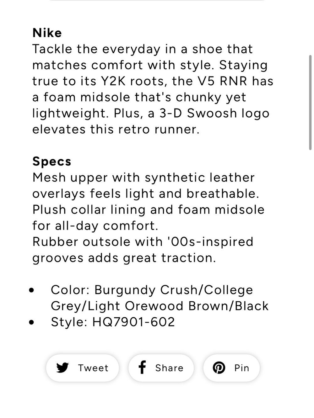 Nike V5 RNR - Picture 8 of 8